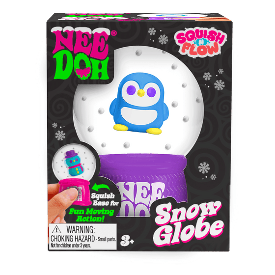 NeeDoh Squish N Flow Snow Globe - Pick 770
